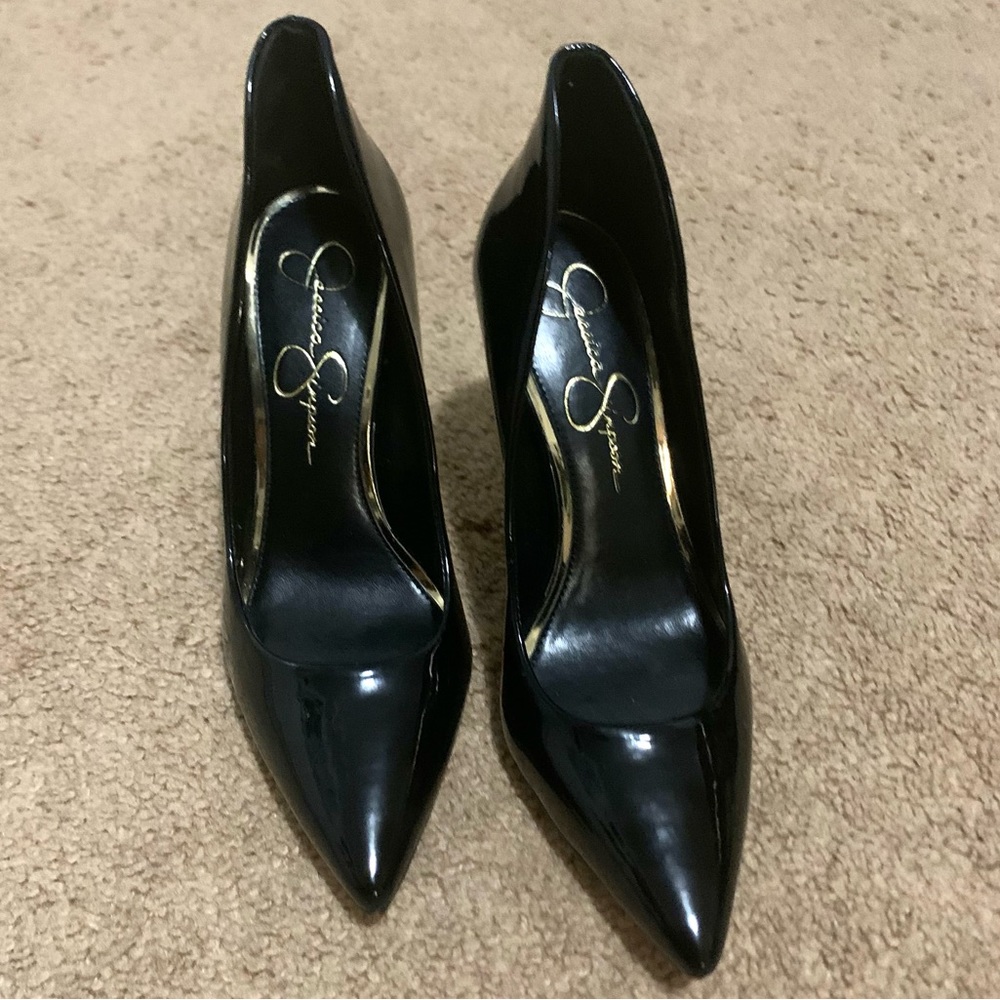 Jessica Simpson Black High Heel Pumps
